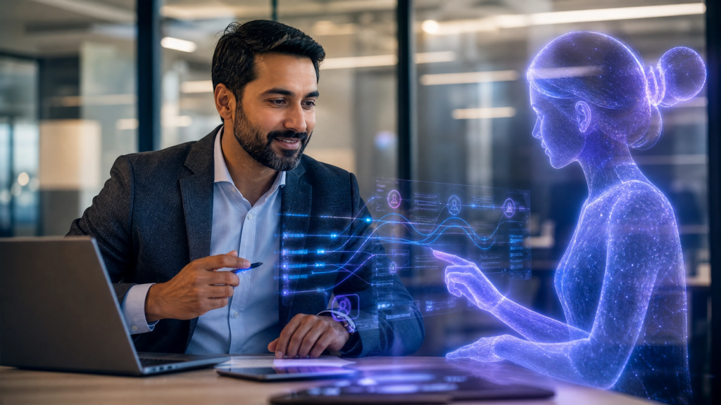 IA colaborativa para captar leads